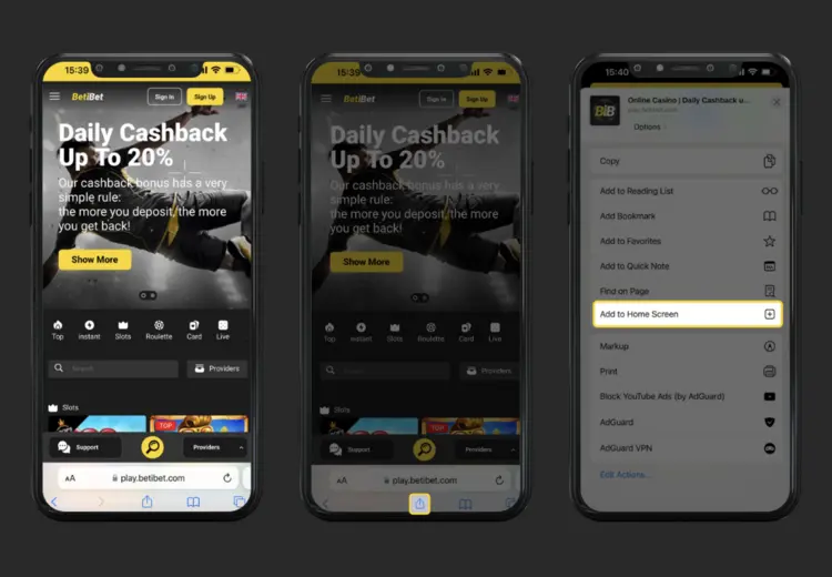 BetiBet app IOS