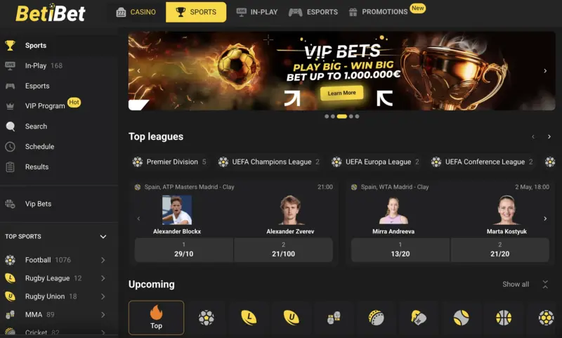BetiBet sportsbook review